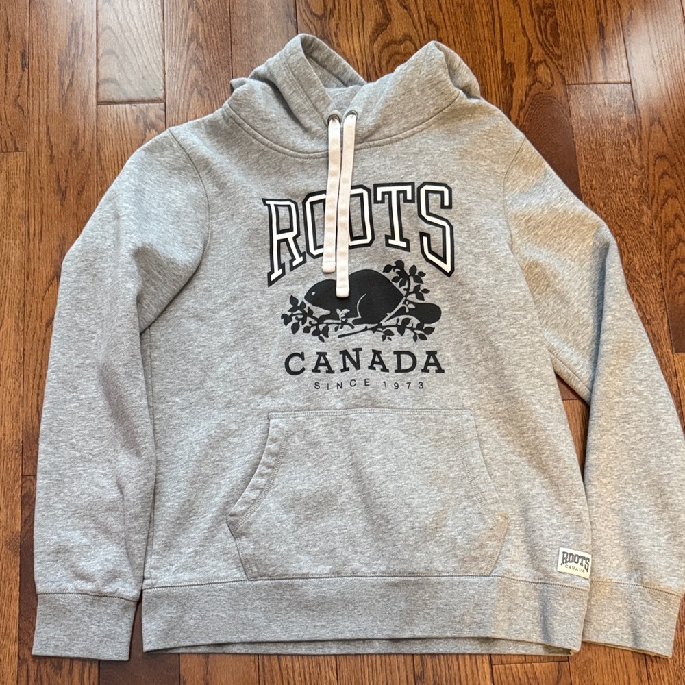 Roots Heather Gray Hoodie